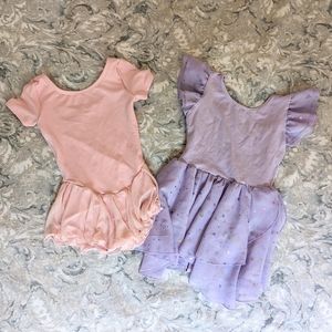 Girl's Ballet Skirted Leotards Size 4-5